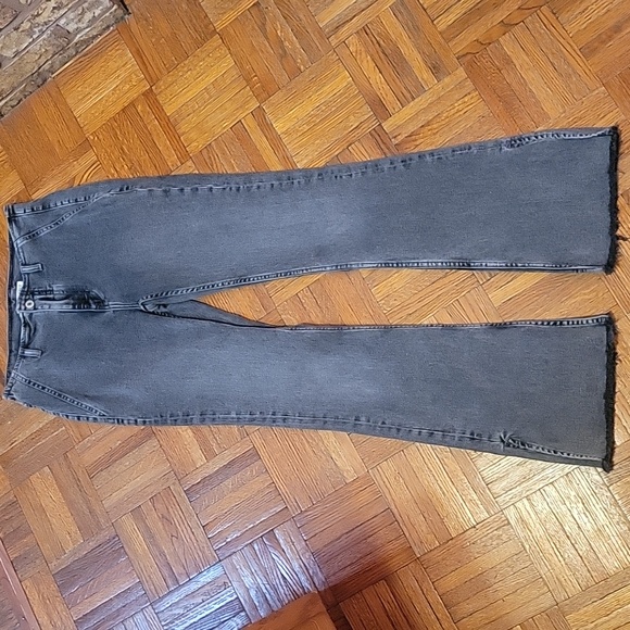 WE THE FREE Level Up Slim Slit Flare Denim Jeans Size 29 LIKE NEW - Picture 2 of 14